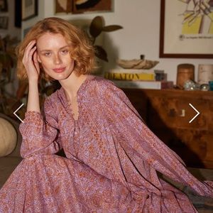 Natalie Martin Fiore Maxi Dress women’s size Small